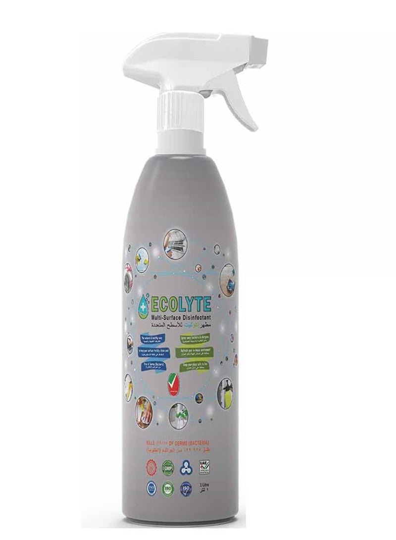 ECOLYTE+ رذاذ مطهر متعدد الأسطح إيكولايت+ - 1 لتر - Image 1